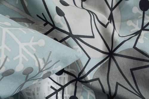 Pamut ágyneműhuzat hosszított PLUS IGLA szürke (6)