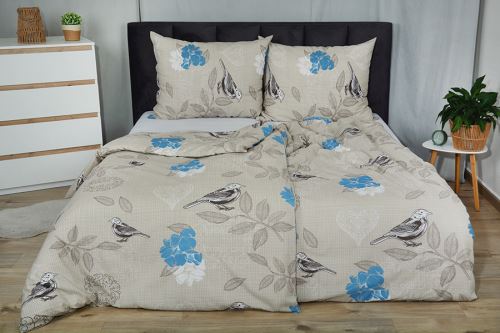 Pamut ágyneműhuzat PLUS PARANA bézs (5)