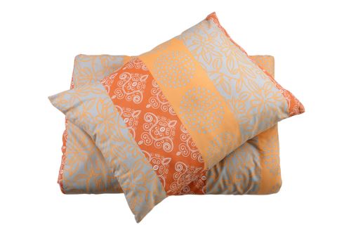 Pamut ágyneműhuzat hosszított BASIC BLANDA barackszín