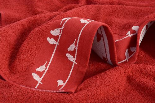 Törölköző HELIX borvörös (1)