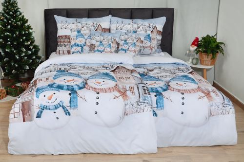 Ágyneműhuzat mikroszatén EXCLUSIVE HÓEMBER + INGYENES párnahustat