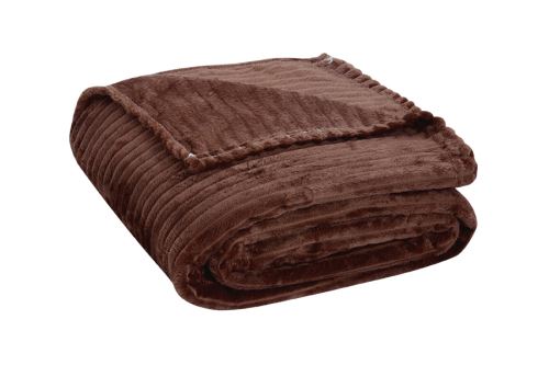 Mikroflanel takaró ZORA barna