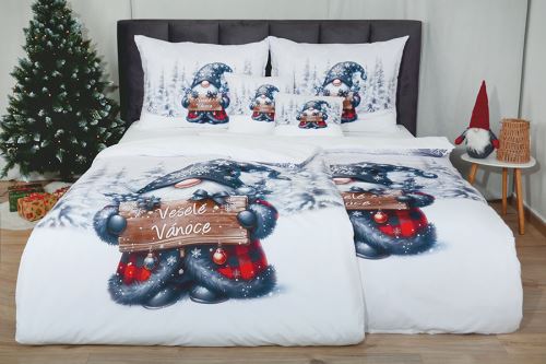 Ágyneműhuzat mikroszatén EXCLUSIVE MANÓ + INGYENES párnahustat