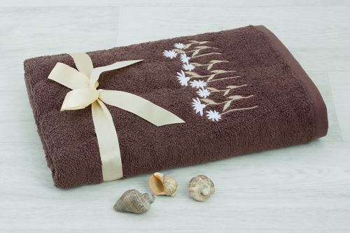 Fürdőlepedő KANTO barna