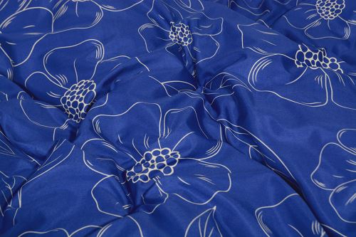 Ágyneműhuzat mikroszatén 4 részes MERA kék (3)