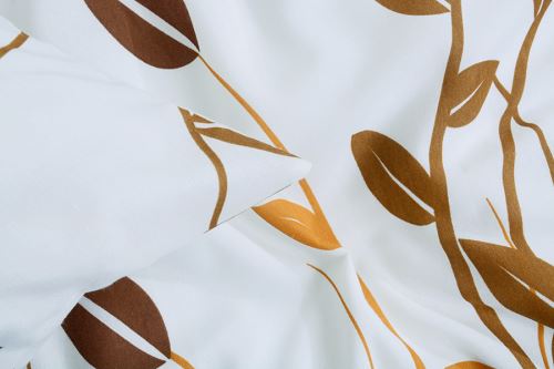 Pamut ágyneműhuzat BASIC RAMANA narancs (6)