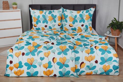 Mikroszálas ágyneműhuzat BASIC GOLA türkiz