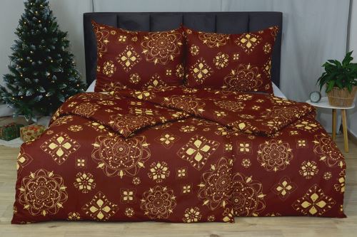 Mikroszálas ágyneműhuzat BASIC ZIRA barna Mikroszálas ágyneműhuzat BASIC ZIRA barna