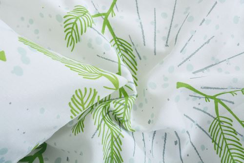 Karácsonyi Pamut ágyneműhuzat BASIC MENDA fehér (7)