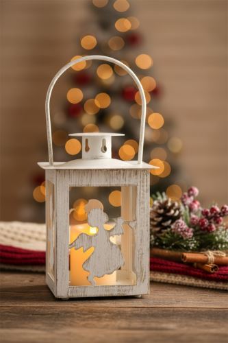 Fém lámpás ANGYAL