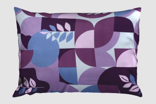 Ágyneműhuzat mikroszatén 4 részes SAFA lila (3)