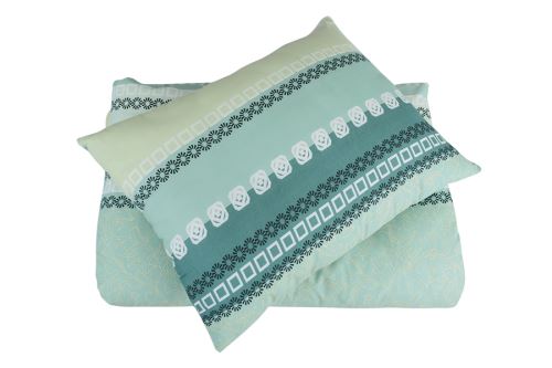 Pamut ágyneműhuzat PLUS LAMONA menta (1)