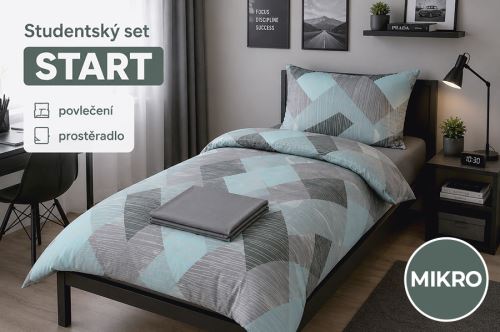 Diák szett START ZERINA szürke