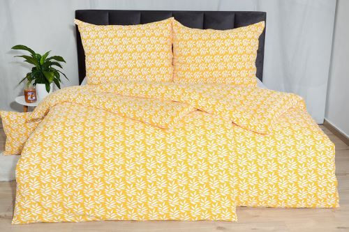 Ágyneműhuzat mikroszatén LINIA arany