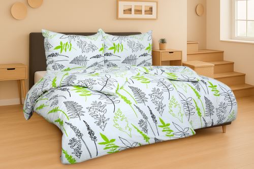 MUSZLIN mikroszálas ágyneműhuzat FOGERA mész