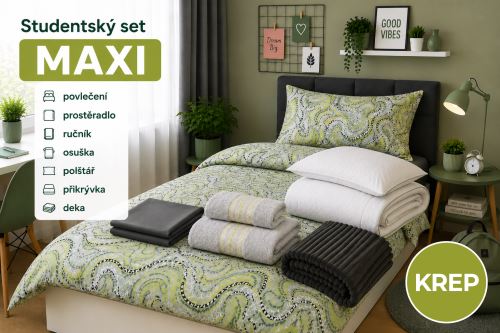 Diák szett MAXI VIRA limezöld