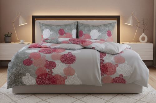 Téli Pamut ágyneműhuzat BASIC NARA szürke