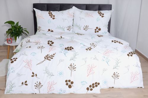 Mikroszálas ágyneműhuzat pamuthatású ROTANA tejszínes