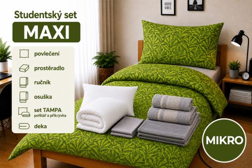 Diák szett MAXI LONA olívazöld