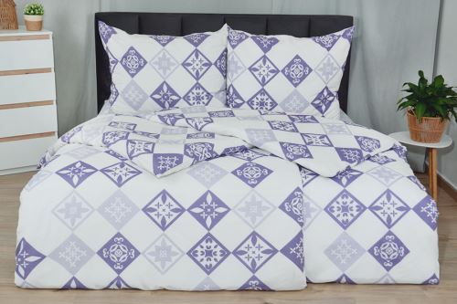 Pamut ágyneműhuzat PLUS DOLNA lila