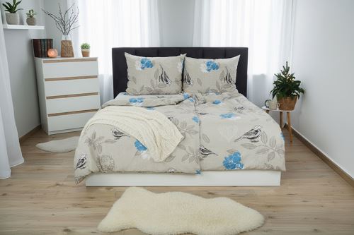 Pamut ágyneműhuzat PLUS PARANA bézs (1)