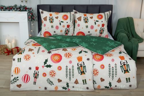 Karácsonyi Pamut ágyneműhuzat EXCLUSIVE SOLA