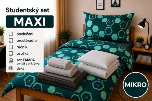 Diák szett MAXI VINKA türkiz