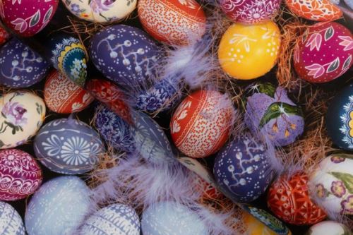 PVC terítő HÚSVÉTI TOJÁS