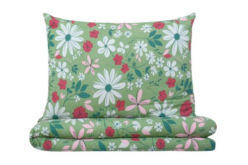 Krepp ágyneműhuzat PLUS hosszított VIVA régi rózsaszín (1)