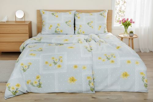 Pamut ágyneműhuzat PLUS FORA szürke