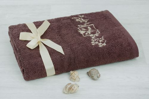 Fürdőlepedő LIPTO barna