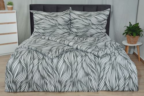 Pamut ágyneműhuzat PLUS BONITA szürke
