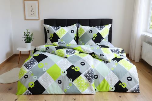 Pamut ágyneműhuzat BASIC TALONA mész