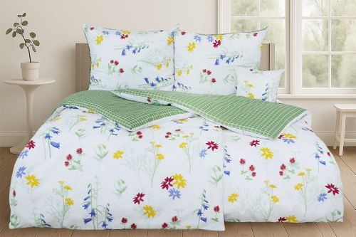 Pamut ágyneműhuzat PLUS KETA sárga