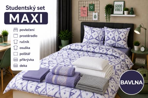 Diák szett MAXI TRIA lila