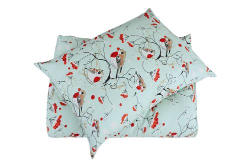 Pamut ágyneműhuzat hosszított PLUS MANU türkiz