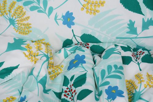 Pamut ágyneműhuzat PLUS NIVA fehér (5)