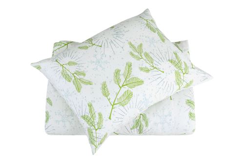 Karácsonyi Pamut ágyneműhuzat BASIC MENDA fehér (3)