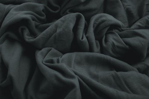 TOP Q jersey lepedő PIROS FEKETE 180x200 cm