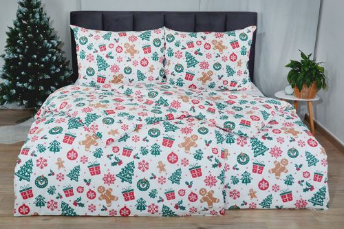 Karácsonyi Pamut ágyneműhuzat PREMIUM STERA