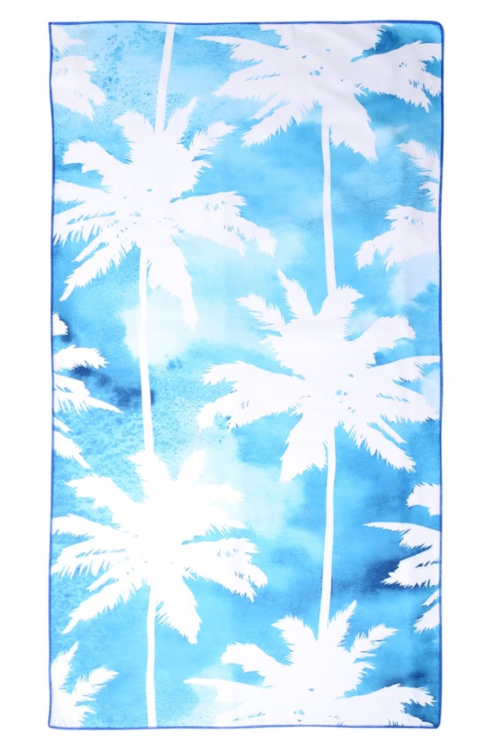 PALM strand fürdőlepedő kék
