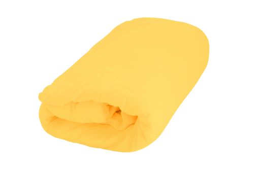 Jersey lepedő BASIC SÁRGA 90x200 cm