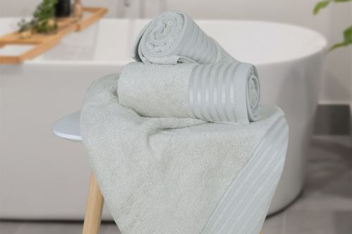 Törölköző VELA világos szürke