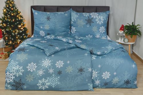 Mikroszálas ágyneműhuzat BASIC TORA kék