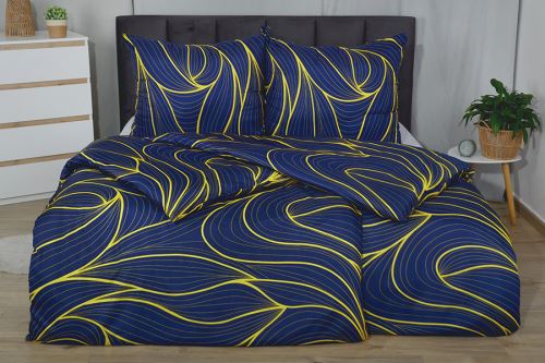 Mikroszálas ágyneműhuzat BASIC RIKITA kék