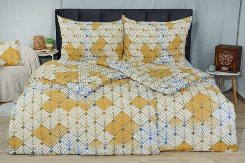 Pamut ágyneműhuzat PLUS RENESA arany