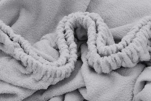 AKCIÓ! Frottír lepedő EKONOM 90x200 cm világosszürke