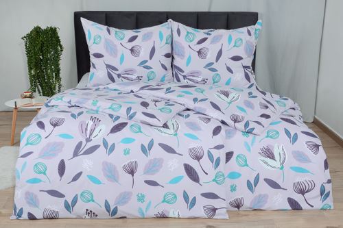 Ágyneműhuzat mikroszatén EDELA lila