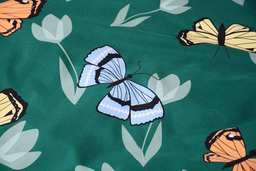 Mikroszálas ágyneműhuzat pamuthatású TERELA zöld (6)