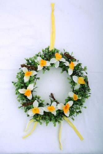 Dekorációs koszorú NÁRCISZ